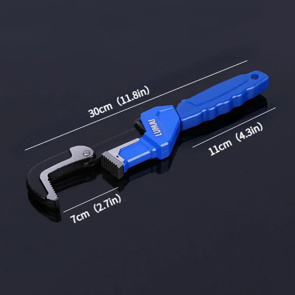 Clé serre-tube réglable 30 cm – Mâchoire ajustable pour atelier