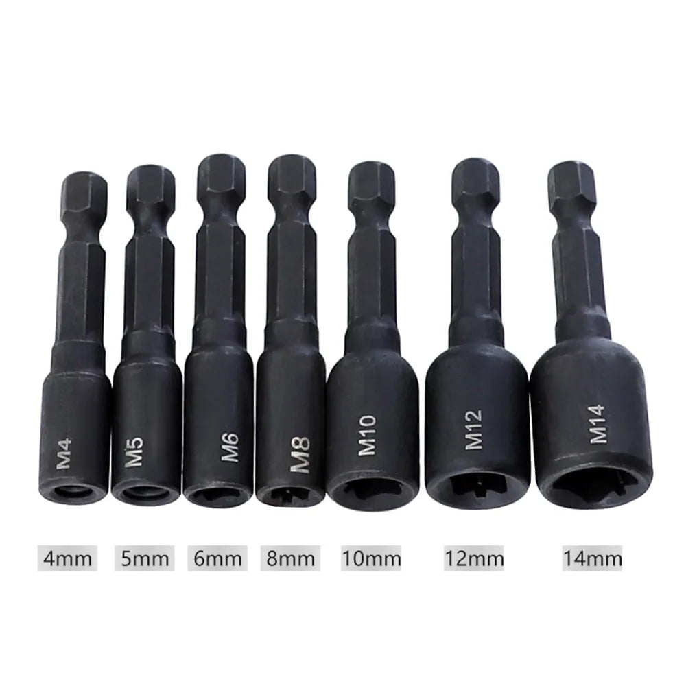 M4-M14 plus ferme vis robinet douille adaptateur support barre d'extension 1/4 pouces tige hexagonale Double tête Suqare robinet morrer douilles adaptateurs