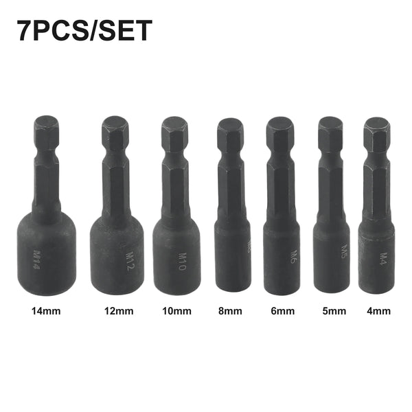 M4-M14 plus ferme vis robinet douille adaptateur support barre d'extension 1/4 pouces tige hexagonale Double tête Suqare robinet morrer douilles adaptateurs