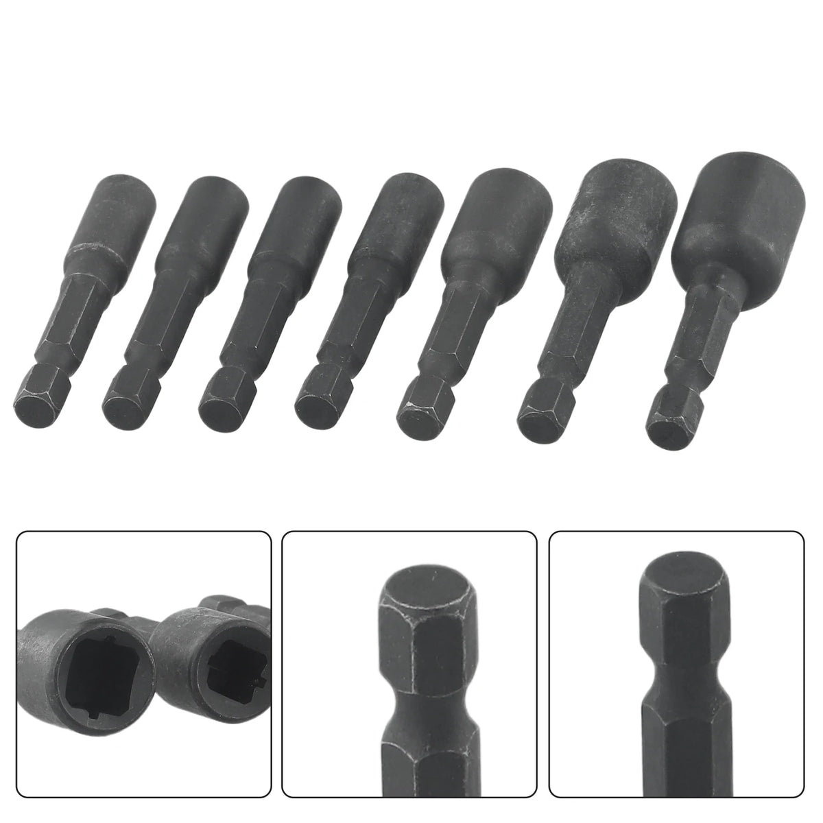 M4-M14 plus ferme vis robinet douille adaptateur support barre d'extension 1/4 pouces tige hexagonale Double tête Suqare robinet morrer douilles adaptateurs