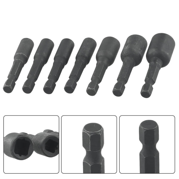 M4-M14 plus ferme vis robinet douille adaptateur support barre d'extension 1/4 pouces tige hexagonale Double tête Suqare robinet morrer douilles adaptateurs